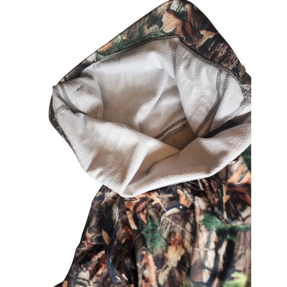 Polaris Camo Hoodie Large Pursuit Hunting Pullover Sweatshirt Fleece Gorpcore - Picture 7 of 16